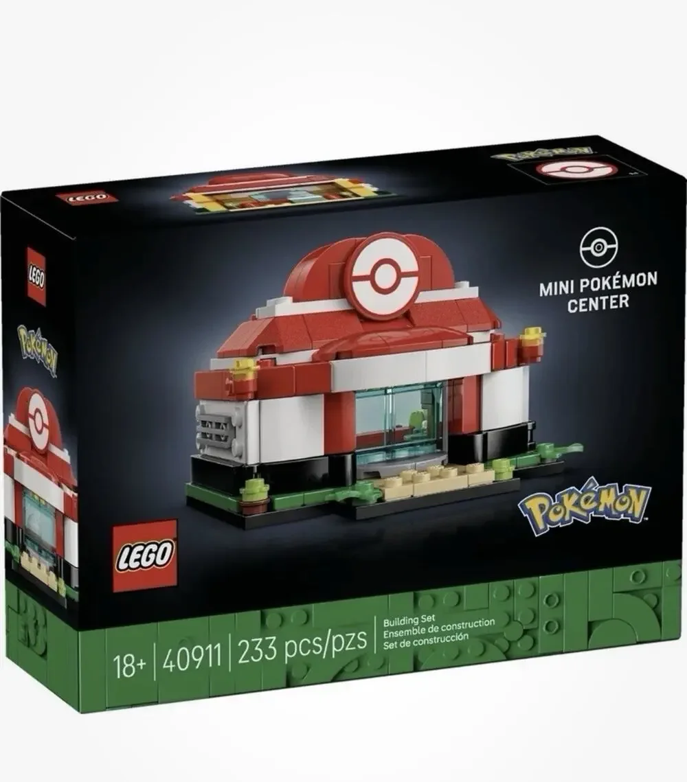 LEGO Pokémon 40911 Mini Pokémon Center 233-NEW Sealed Insiders Reward